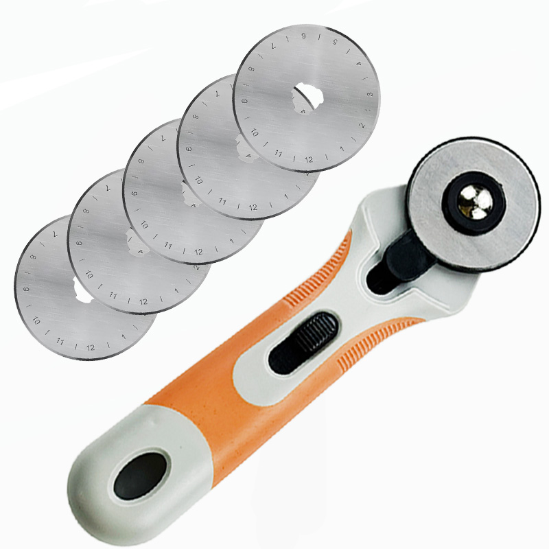 Rotary Cutter For Fabric 45Mm - 45 mm roterende snijder, rolmes voor