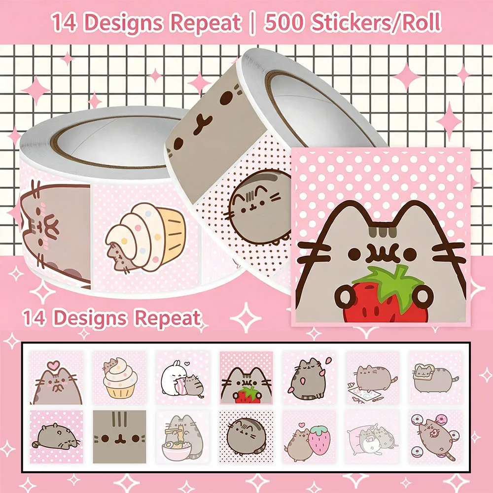 Hou 500 stuks Pusheen Cartoon  - Scrapbooking recensie en prijs